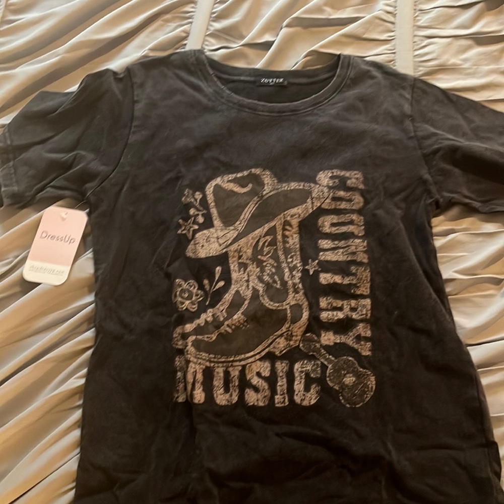 Western, country music graphic tshirt